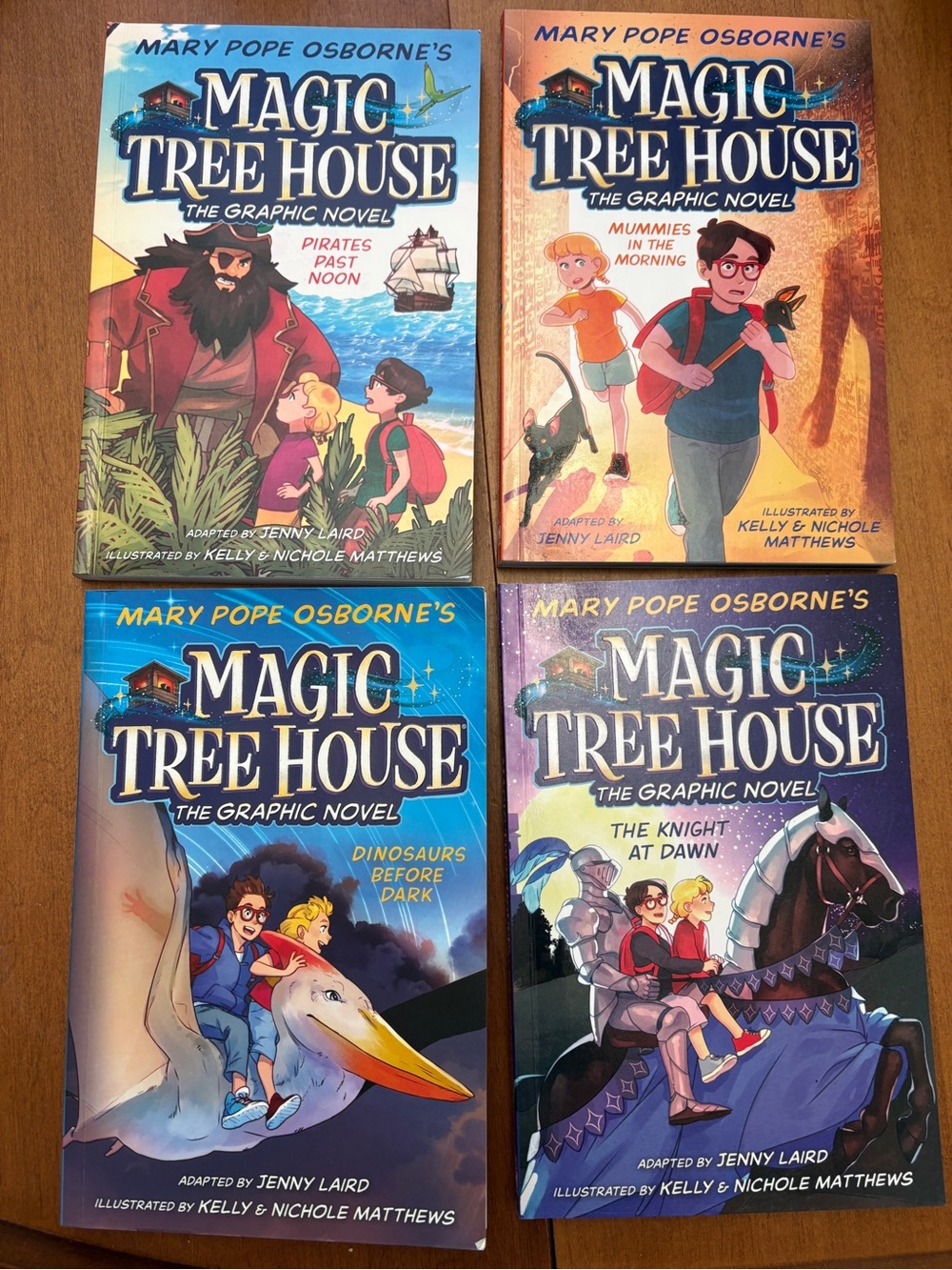 (2/$90) Magic Tree House Graphic Novel Starter Set